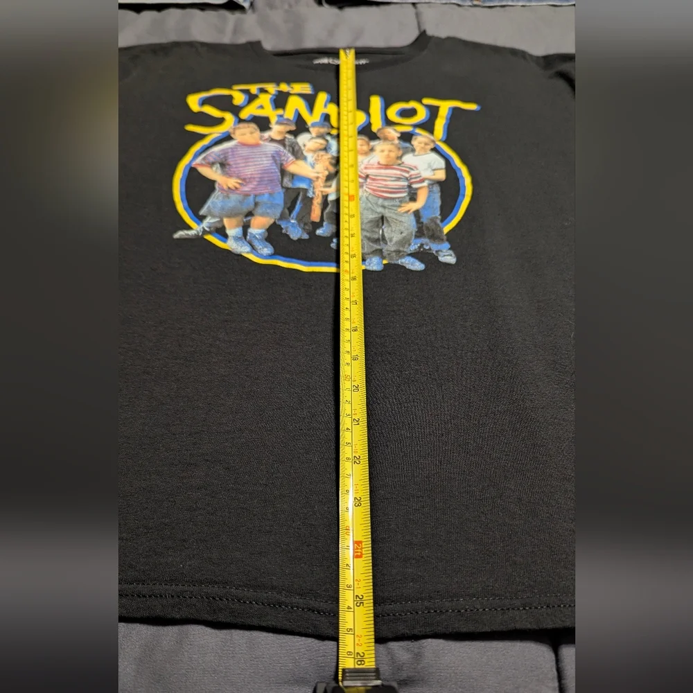 The Sandlot Movie T-shirt Black Unisex Size Large Retro 90s